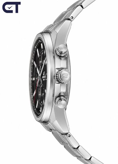 CASIO EFV-610D-1AVUDF EDIFICE мужские наручные часы — стальной хронограф с черный циферблатом