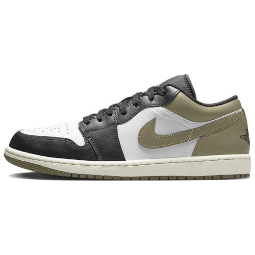 Jordan 1 Low Black Toe Medium Olive