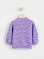 Вязаный кардиган для малышей Next K82-412, Фиолетовый
