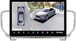 Магнитола для KIA Sportage 4 2018-2022 (штатная КЗВ) - Teyes CC3-2K-360 монитор 13" 2K QLED на Android 10, Быстрая, CarPlay, 4G SIM-слот, 4 камеры в комплекте