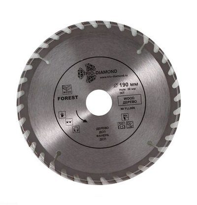 Диск пильный 190*30*36Т FLL806