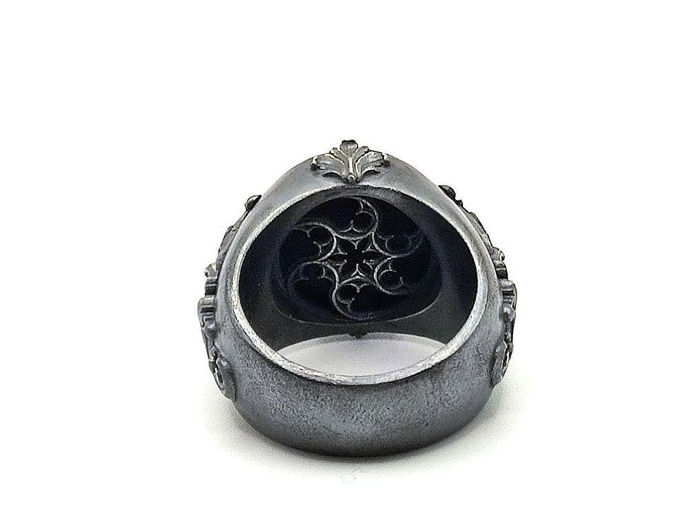 Перстень из серебра "Antique Prayer" AZR-044