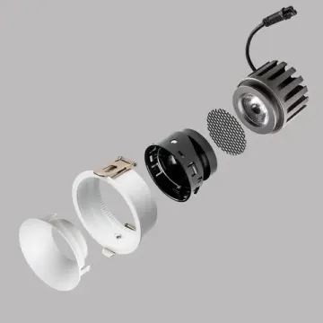 Светодиодный модуль 7/12W 3000K 075073 серый STELLA BASE Lightstar
