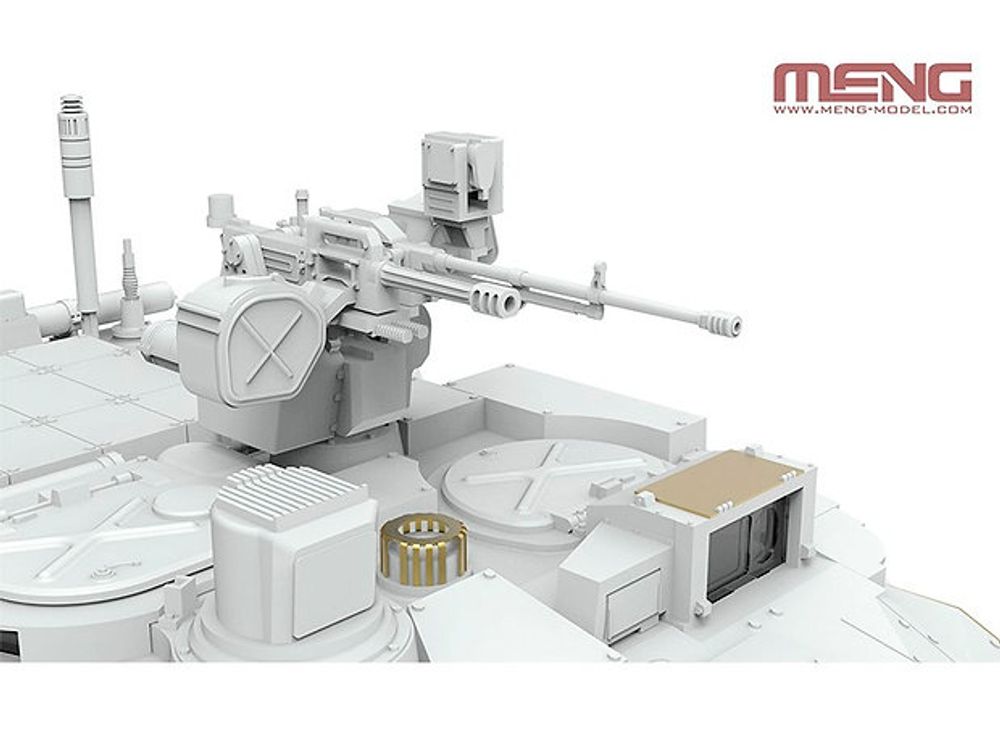 Модель сборная: танк пластик, 1/35, PLA ZTQ15 Light Tank w/Add-On Armor 1/35, Meng TS-050