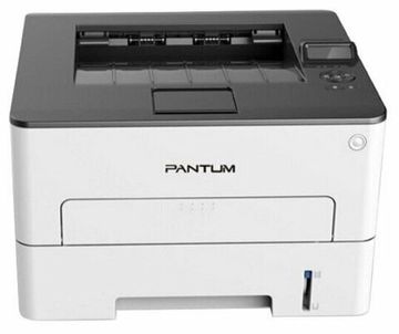 Принтер лазерный Pantum P3300DN белый/черный
