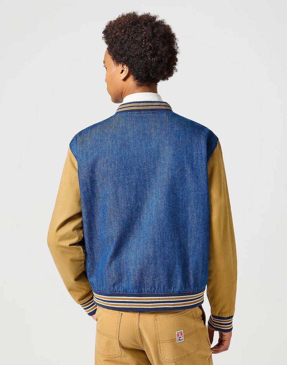 Куртка утепленная мужская WRANGLER VARSITY JACKET