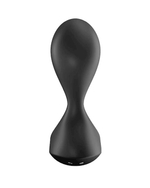 Satisfyer Анальная смарт-пробка с вибрацией Sweet Seal Black комбинированная