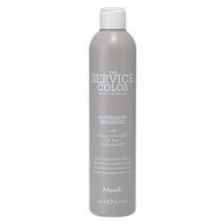 NOOK Шампунь-корректор для обесцвеченных волос -Service Сolor NO YELLOW Shampoo,1000 мл