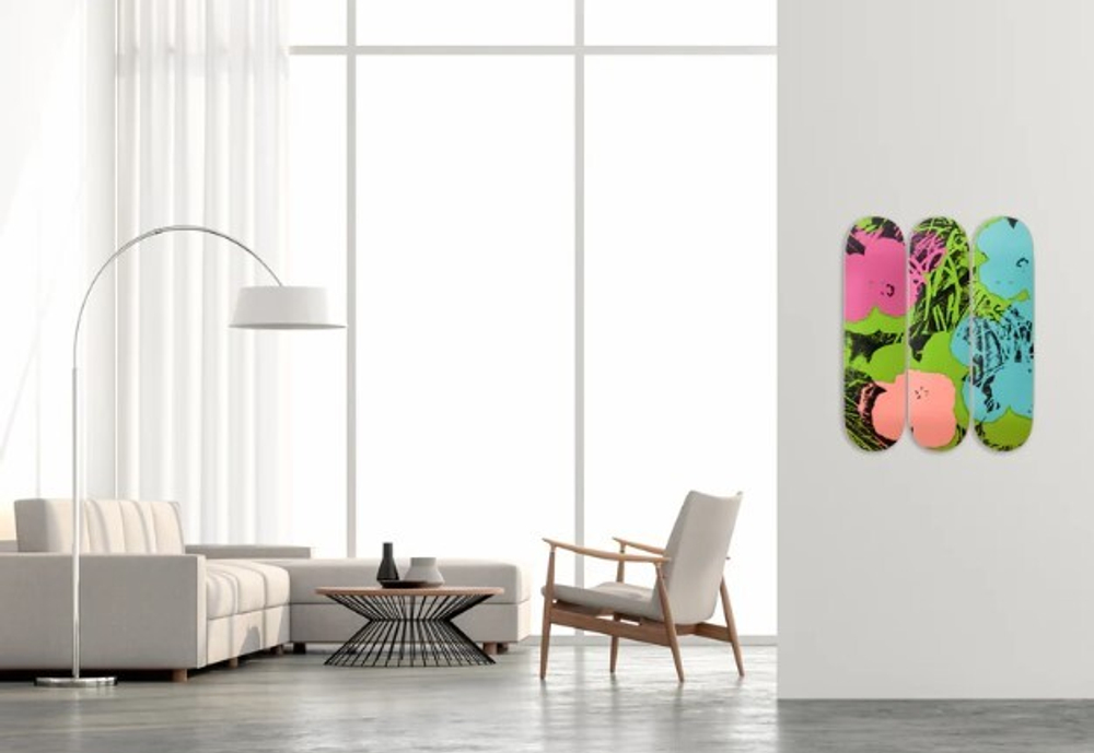 Деки скейборда Andy Warhol: Flowers Skateboard Decks