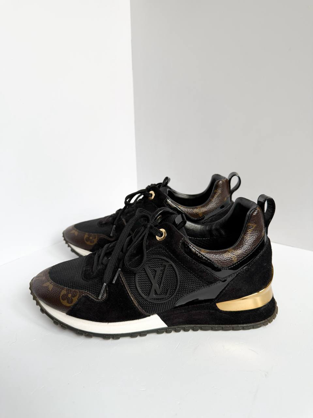 Комбинированные кроссовки Louis Vuitton, 37
