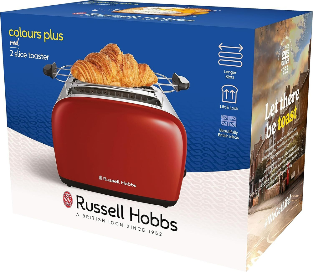 Тостер Russell Hobbs 26554-56 красный