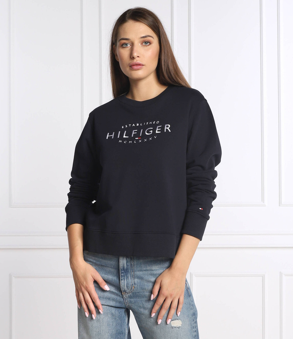 Худи Tommy Hilfiger - темно-синий(WW0WW35978)