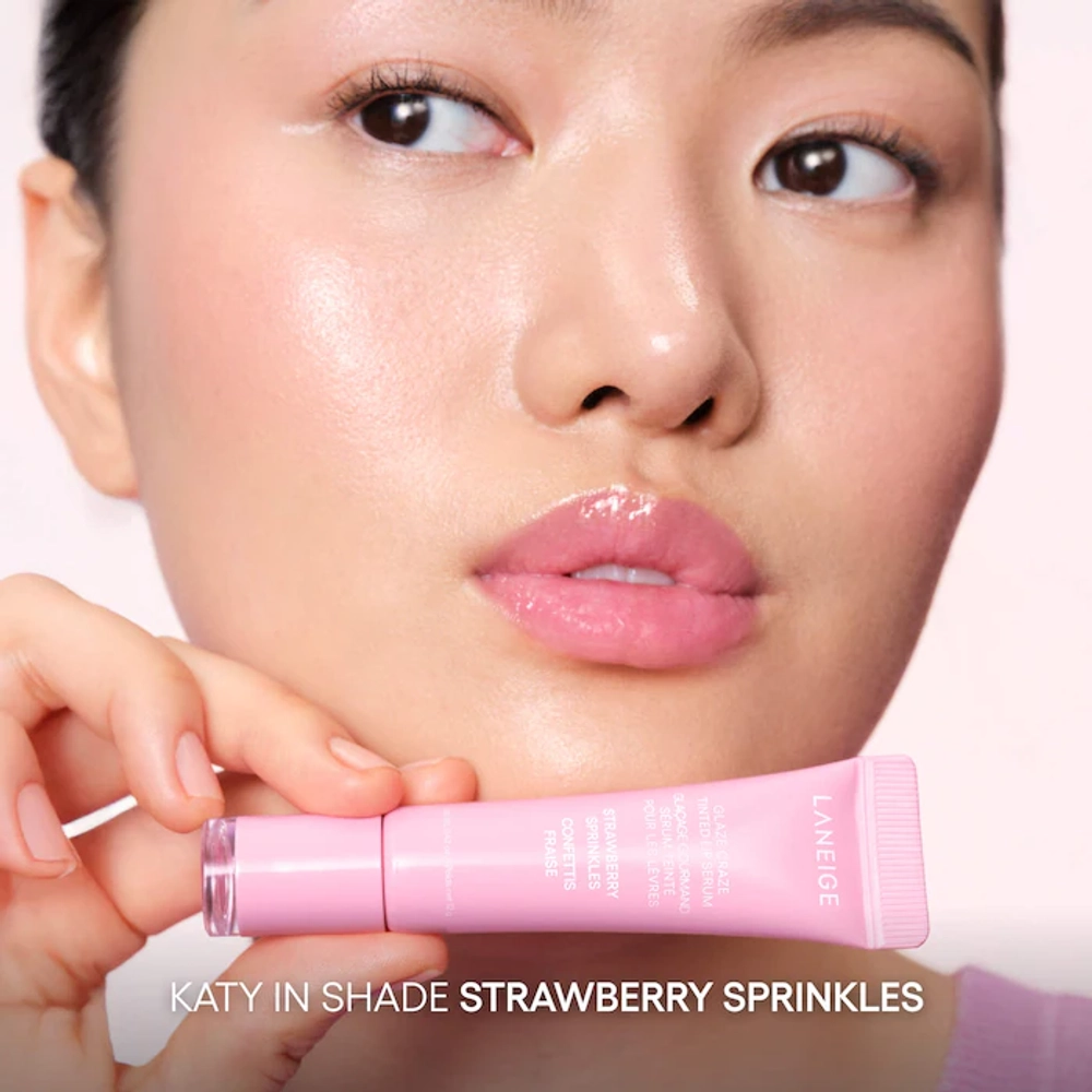 LANEIGE Glaze Craze Donut Delight Hydrating Tinted Lip Serum Duo