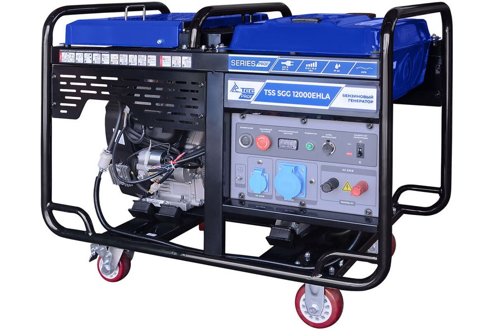 Генератор бензиновый TSS SGG 12000EHLA - [12 кВт / 54.5 А] с АВР