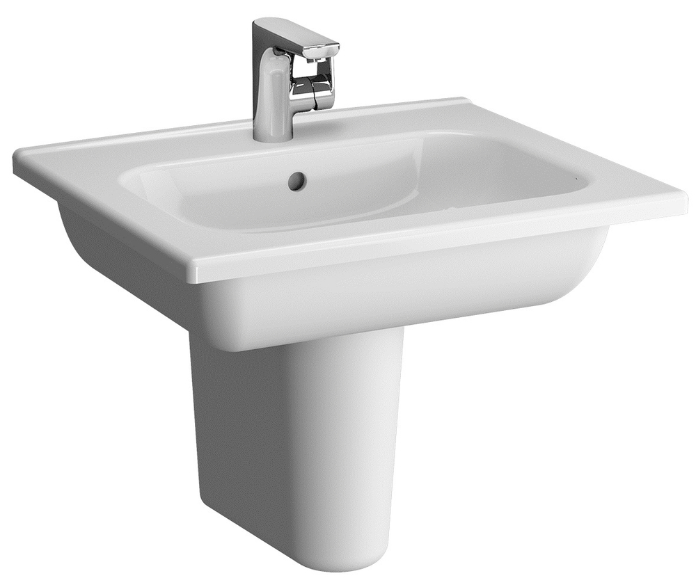 Раковина Vitra D-Light 60 см (возможна установка на столешницу)