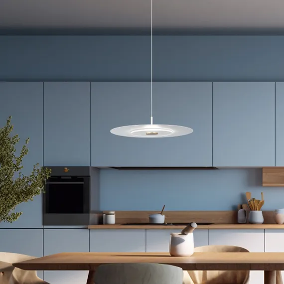 Подвесной светильник Kontur 40031/1 LED / белый Eurosvet