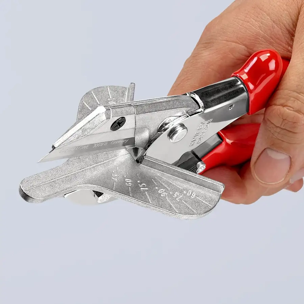Ножницы угловые для пластмассовых и резиновых профилей 215 мм Knipex 94 35 215
