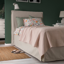 IKEA INDIRA  (ИКЕА ИНДИРА)  -  Покрывало - светло-розовый 150х250 см
