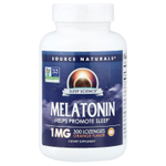 Source Naturals, Sleep Science®, мелатонин, апельсин, 1 мг, 300 пастилок