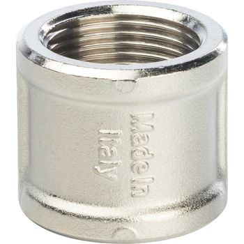 Муфта ВР никелированная    3/4"
