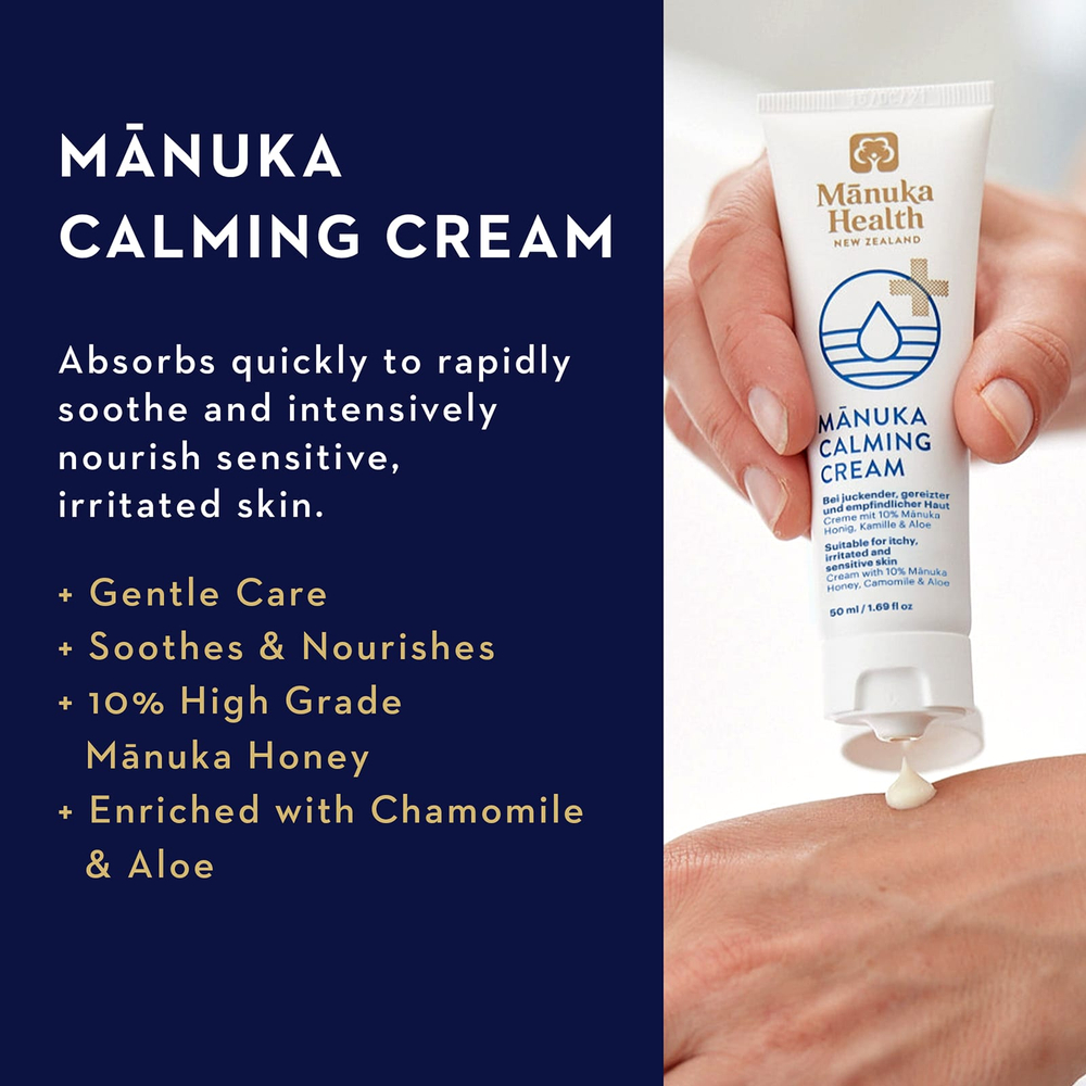 Manuka Health, Успокаивающий крем Manuka, 50 мл (1,69 жидк. Унции)
