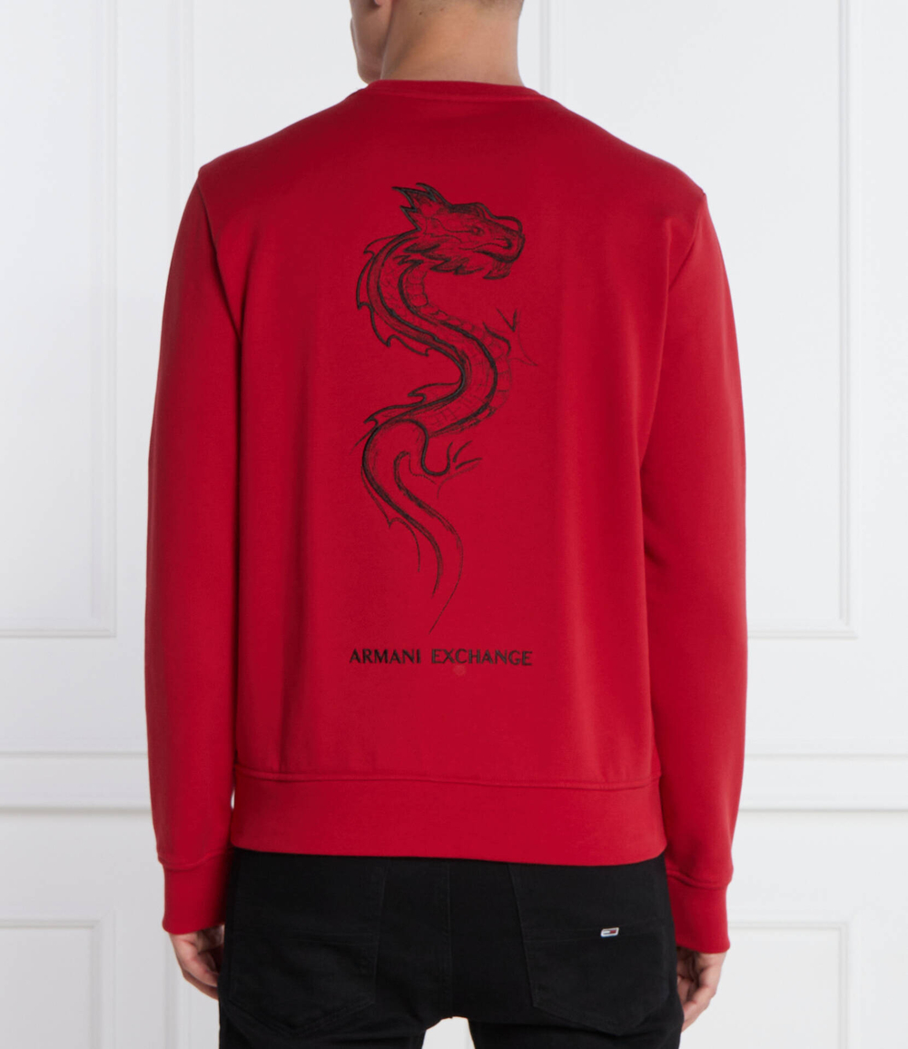Худи Armani Exchange - красный(3DZMDG ZJ4XZ)