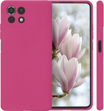 Мягкий Soft Touch чехол из силикона для XIAOMI MI 11 LITE 4G / 5G / NE с бархатной подкладкой