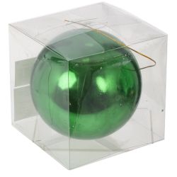 GAEM Украшение новогоднее Шар "Зеленое чудо", D 15 см, L15 W15 H15 см