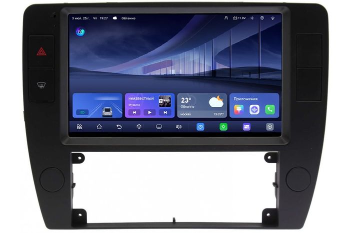 Магнитола для Volkswagen Passat B5 2000-2005 - Kuberg QLed, Android 14, TS105, Быстрейшая, CarPlay, SIM-слот