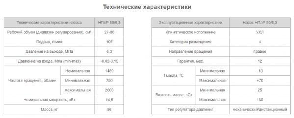 Насос НПлР 80/6,3