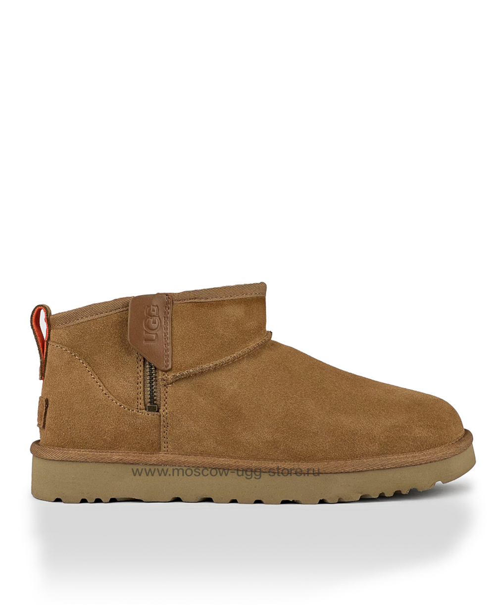 MEN'S ULTRA MINI ZIP BOOT Chestnut