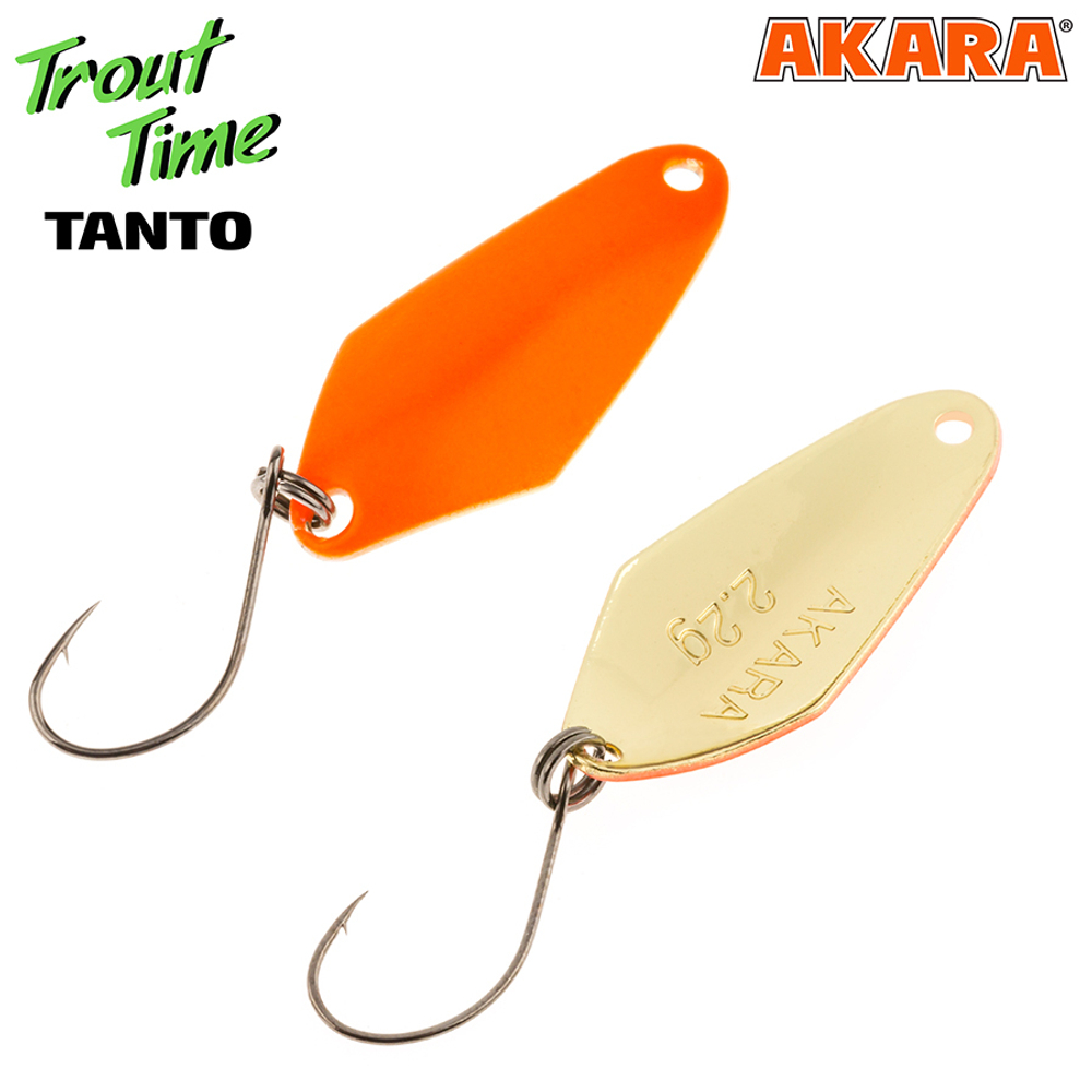 Блесна колебалка Akara Trout Time Tanto 30 2,2 гр. 30