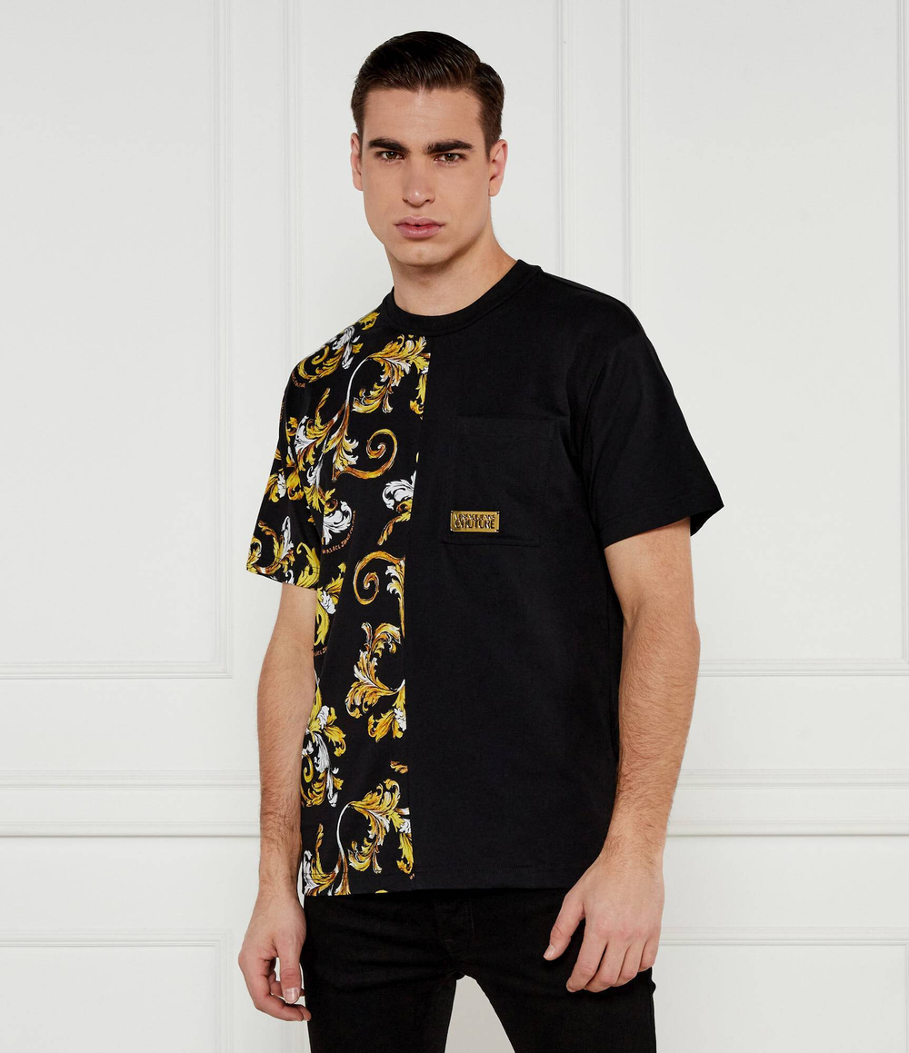 Футболка Versace Jeans Couture - черный(78GAH609JS458)