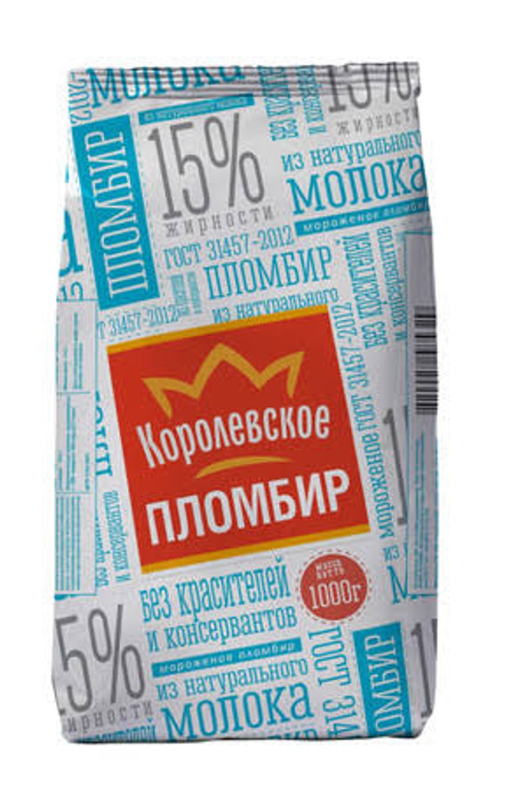 Мороженое Весовое ГОСТ 1кг / 6шт