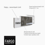 Плинтус кварцевый Fargo - Белый мрамор 6089-1 - Магазин напольных покрытий в Екатеринбурге. MAXI ПОЛ