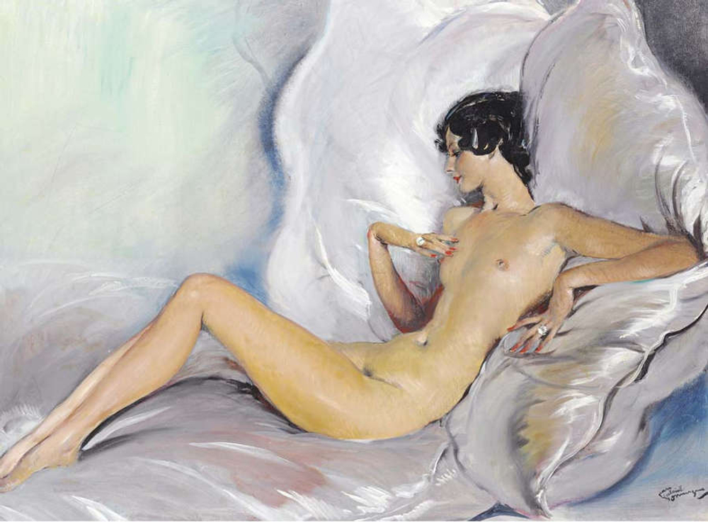 Jean-Gabriel Domergue (1889-1962) - эротическое искусство французского художника