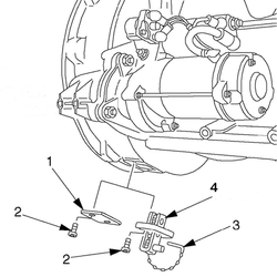 Приспособление для проворота коленвала MERCEDES ACTROS Car-Tool CT-G034