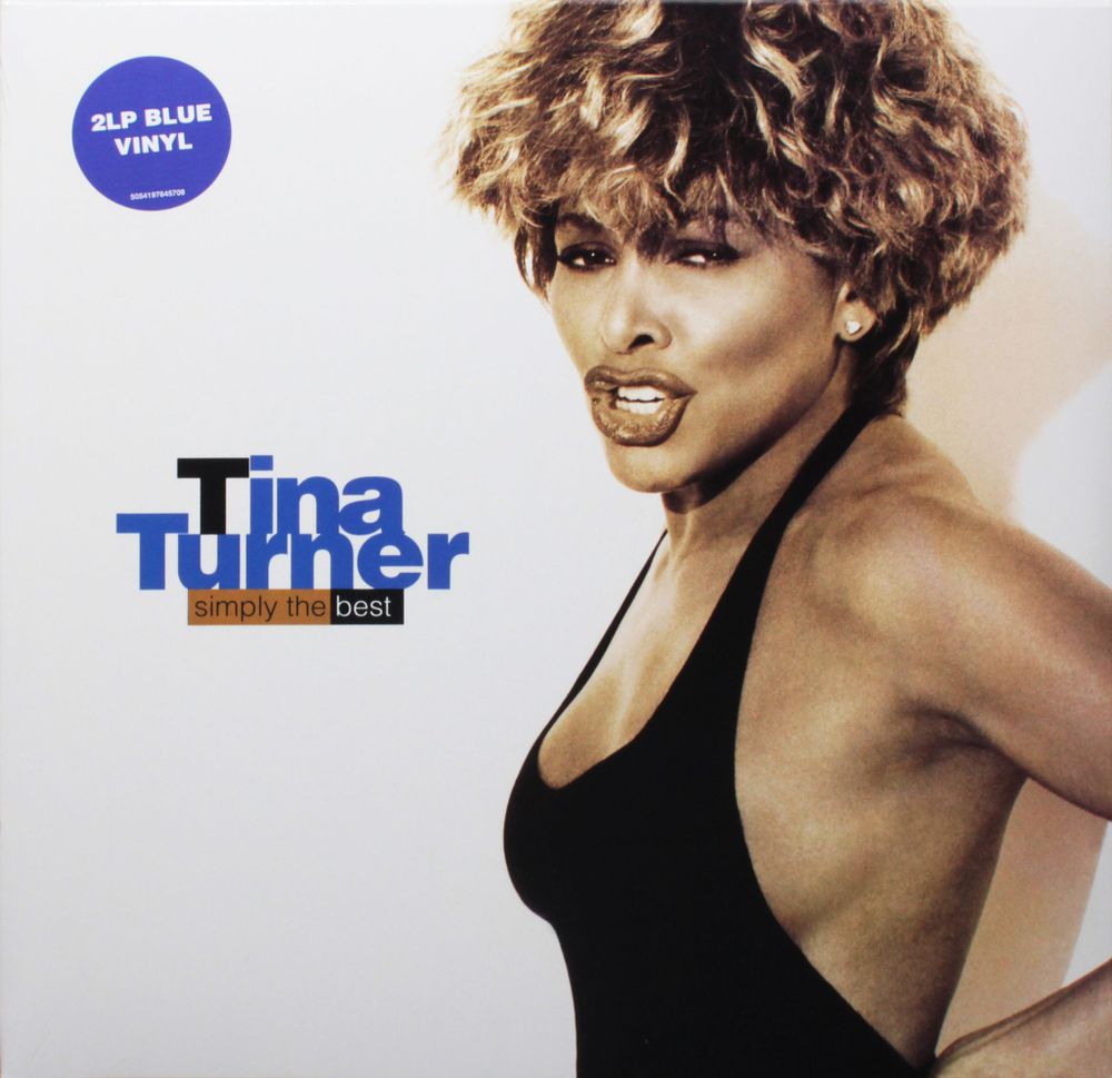Tina Turner. Simply The Best (2 LP, Blue) Тина Тернер, Лучшее. Новая запечатанная виниловая пластинка