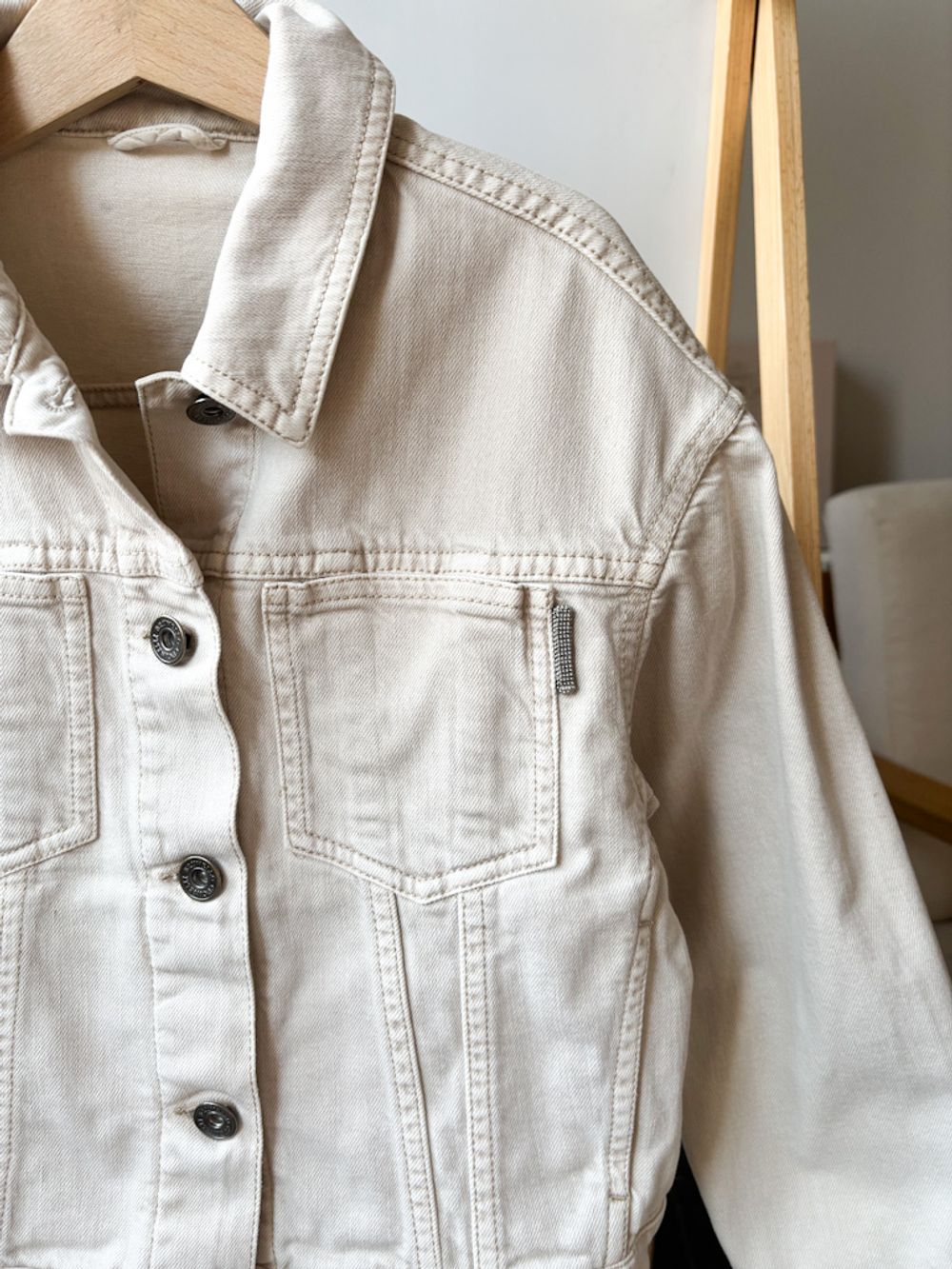 Джинсовая куртка Brunello Cucinelli, 128