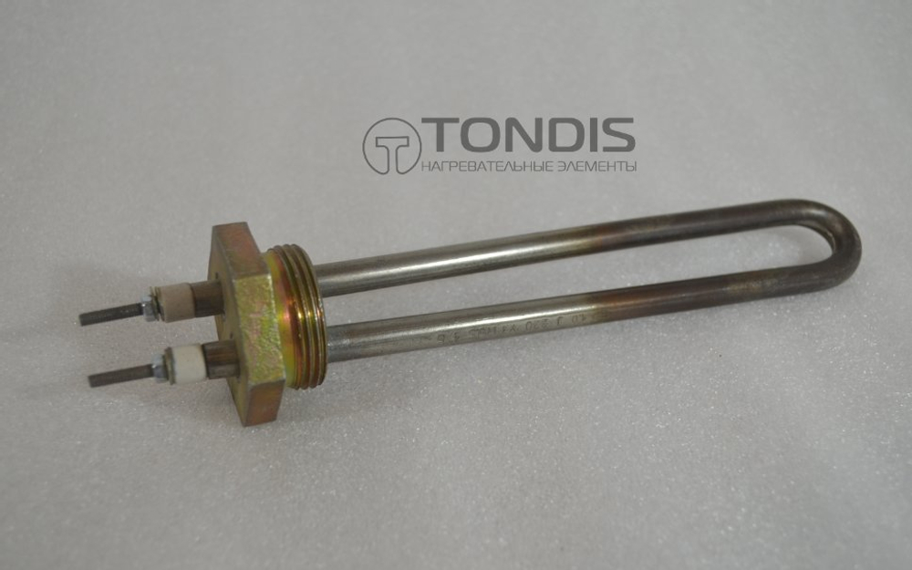 Блок ТЭНБ 1.25 кВт (фланец G1 1/4" нерж. сталь)