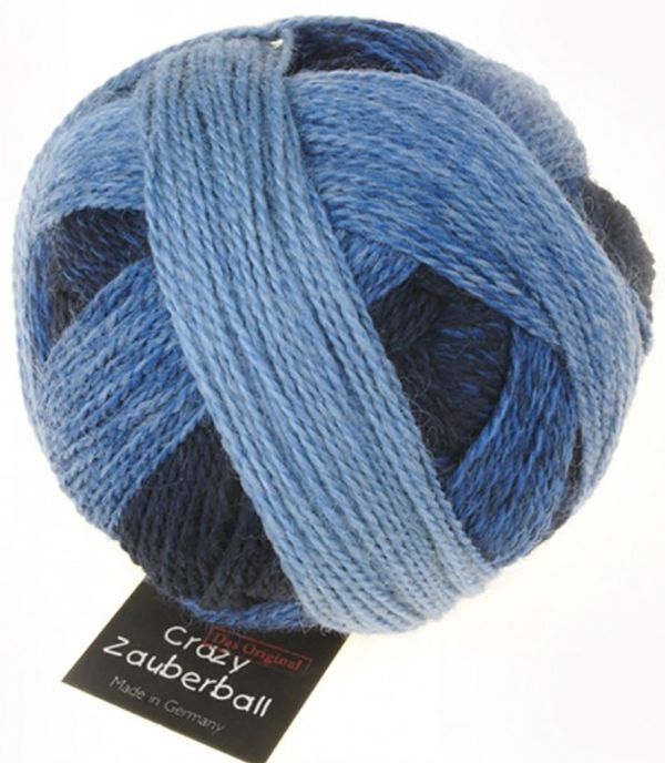 Пряжа Schoppel Crazy Zauberball / уп.5 мот. по 100 г, 420 м, 1153-1535