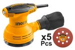 Эксцентриковая шлифовальная машина 125 мм INGCO RS3208 INDUSTRIAL