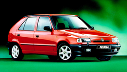 Порог Skoda Felicia 1994-2001 (0,8мм)