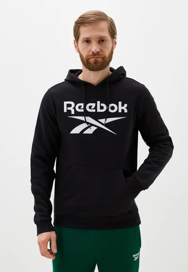 Толстовка мужская REEBOK RI BIG STACKED LOGO HOOD