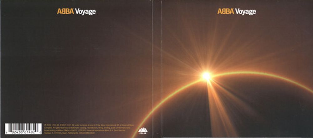 ABBA. Voyage (CD) АББА. Вояж - НОВЫЙ АЛЬБОМ 2021