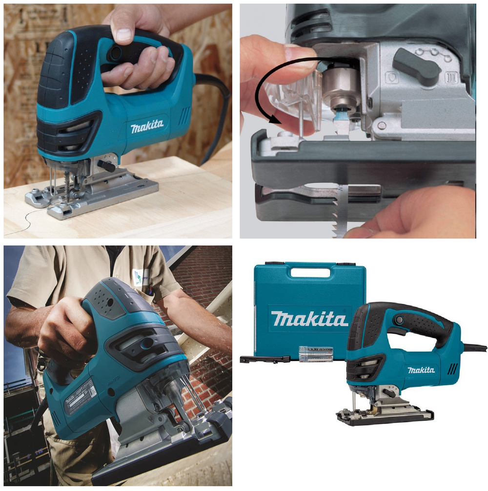 ХИТ! Электрический лобзик Makita 0,72 кВт с маятниковым ходом, в кейсе 4350FCT