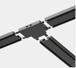 Соединитель T-образный для треков Italline IT09 IT09-9030 black