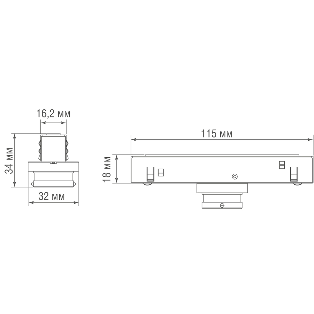 Схема Lamp Connector DLR B