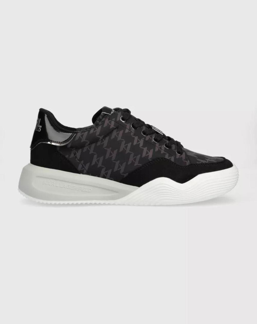 Кроссовки LAGERFELD 855012 черные галограмма