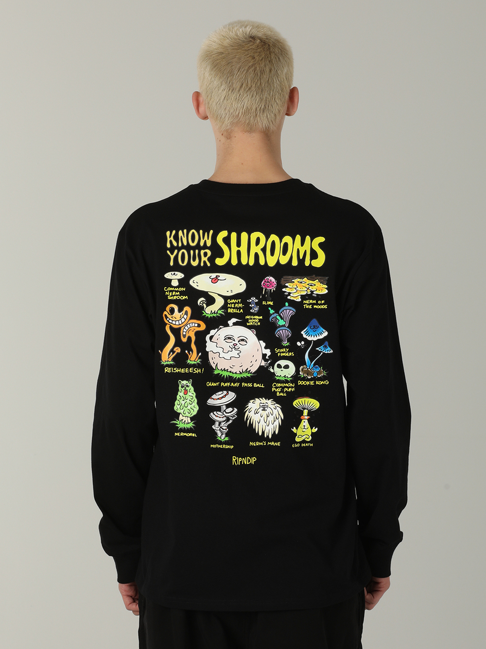 Мужской Лонгслив Know Ur Shrooms